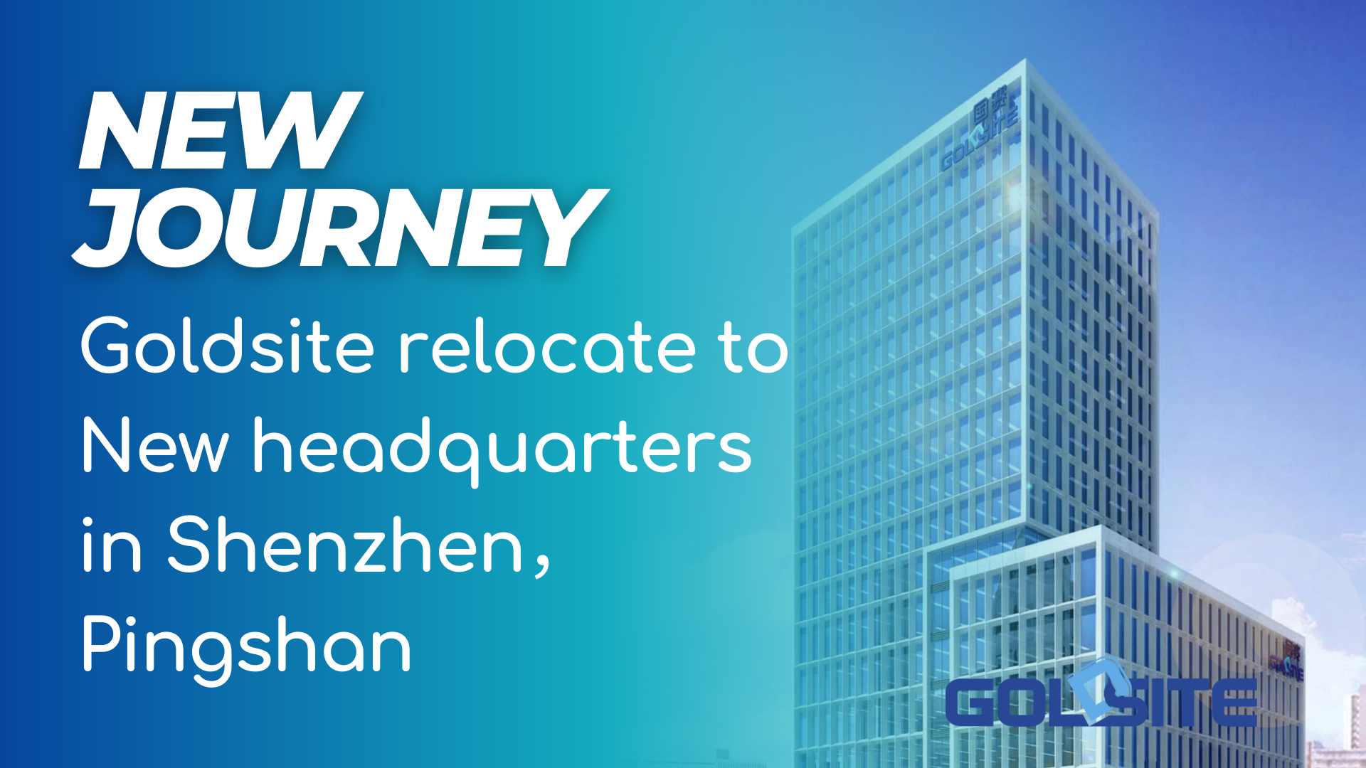 Goldsite Office Relocation Announcement