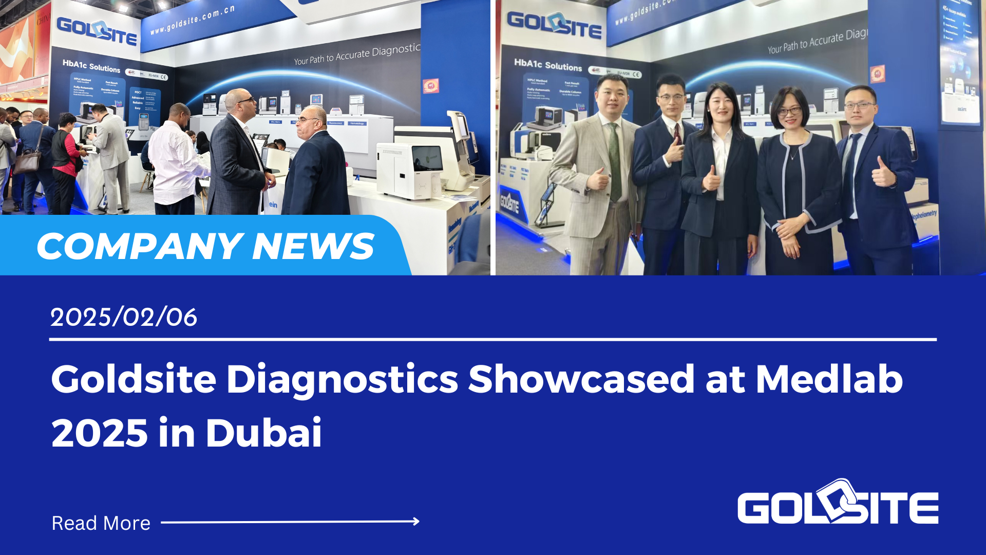 Hightlight Momente: Goldsite auf Medlab Middle East 2025